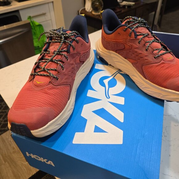 HOKA One Anacapa 2 Low GTX Waterprof Hiking Shoes~Mens 12~NEW~Gore-Tex~1141632 - Picture 3 of 14